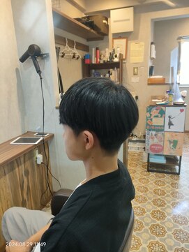 カーム ホーム ヘアー(calm home hair) ナチュラルマッシュアフター