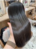 髪質改善ストレート