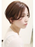 【 Ｉ. 】30代からの襟足すっきり前下がりショートボブ　川口