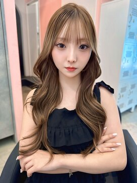 クム(kumu) 【kumu】ワンカールレイヤー/くびれ巻き/顔周り前髪/名古屋