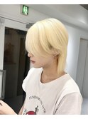 ニュアンスパーマ/韓国マッシュ/スパイキーショート/渋谷