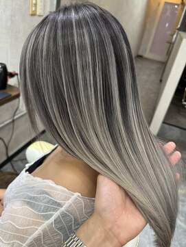 ルーゼン(LUXEN) 【LUXEN】ホワイトバレイヤージュ