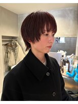 ハウ 心斎橋(how)&nbsp;20代30代40代ベージュ暖色系カラー大人ボブ透明感小顔