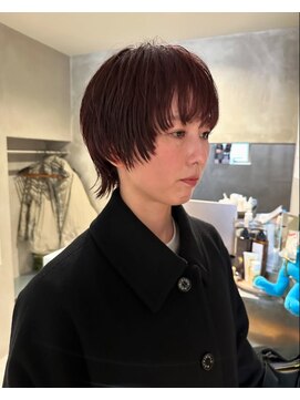 ハウ 心斎橋(how) 20代30代40代ベージュ暖色系カラー大人ボブ透明感小顔