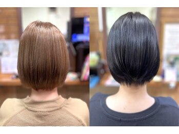レヴィゼの写真/《明るい白髪染めならココ!!》☆自然な色味で暗くならないカラー技術が口コミで大好評♪佐伯/向島/白髪染め