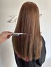【髪質改整】酸熱トリートメント＋全体カラー【専用ヘアオイル付】￥12500
