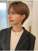 ショートヘア/大人ショート/小顔ショート/似合わせショート/丸み