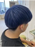 大人気ダブルカラーネイビーブルー
