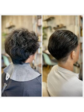 テラス(Terrace) 刈り上げオールバック