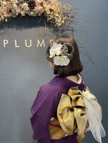 プリュム(PLUME)&nbsp;ボブに似合うヘアセット