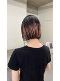 Bob cut . Design color