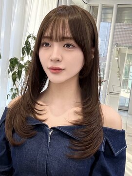 レイリー 原宿 表参道(Rayreee) 韓国風レイヤー×シースルーバング