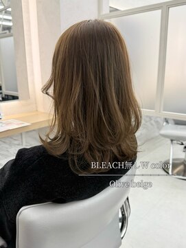 ユアーズヘア 新宿三丁目店(youres hair) Olive beige