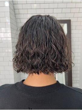 レガーレ(Legare) ボブ×デジタルパーマ×顔周りレイヤー