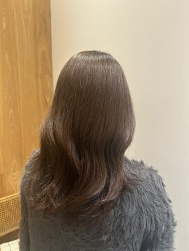 くすみラベンダーカラー