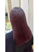 イタクラ 赤道店 (ITAKURA)&nbsp;ロングヘア／ワインレッドカラー／カシスカラー／ピンクレッド