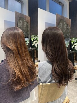 ノーム(norm) 大人ツヤ感チョコレートブラウン