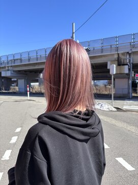 ルミヘアー 県庁藤江店(Lumi hair) ペールトーンピンク