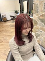 オアシスアヴェダ(OASIS AVEDA)&nbsp;高発色レッドカラー