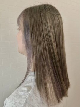 ガーデン 西川田店(garden) 宇都宮ブリーチなしダブルカラーレイヤーカット顔周りカット韓国