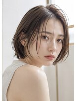 ラベストオイケ(LOVEST OIKE)&nbsp;【LOVESTOIKE】ナチュラルミニボブ × シースルーバング