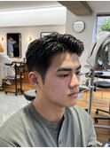 MEN’S/サーフカール/刈り上げセンターパート/表参道駅/青山 