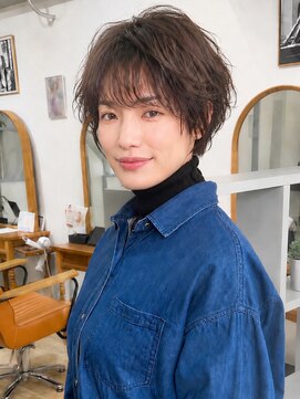 アイル(I'll) ショートパーマ/レディースパーマ/香芝ショート/40代/30代