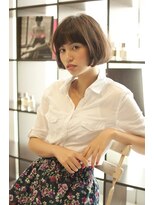 ディフィーノ 青山(DIFINO) ちょっと重めなショートボブ