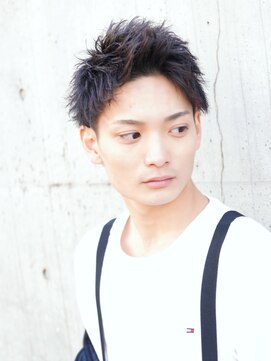 アクロス 原宿(AKROS) 【AKROS】マッシュウルフアップバング