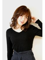 ディンプル(DIMPLE)&nbsp;小顔カット＆愛されベージュ