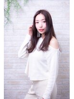 ヘアーアートシフォン 池袋西口店(Hair art chiffon)&nbsp;マッシュセンターパートインナーカラースパイラルイルミナカラー