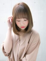 ルティア 池袋(Lutia)&nbsp;ナチュラルブラウン縮毛矯正自然な