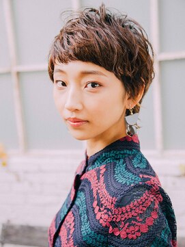 アラワラブルー(arrawarra blue) ウエットカーリーショート/20代/30代/40代/50代/倉敷駅/白楽町