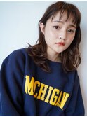 Lien☆小顔オン眉シースルーバング×セミウェットウェーブパーマ