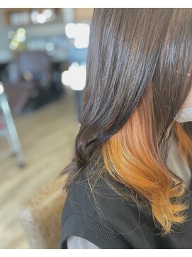 ヘアクリエイト フライ(hair create FLY) ハイトーンインナーカラー