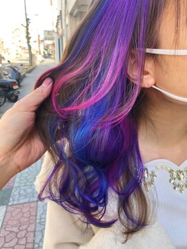 ボアップ 新居浜店(boappu) #ダブルカラー#ハイトーンカラー#インナーカラー