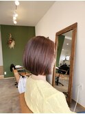 大人ショートボブ
