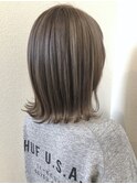 艶髪 グレージュカラー