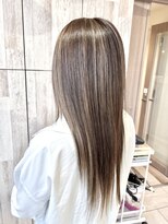 プログレス フレスポ富沢店(PROGRESS) 脱白髪染めハイライトデザイン