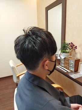 クラップヘアー(CLAP hair) メンズ☆ツーブロックショート