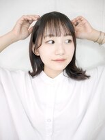 シュシュ(shushu)&nbsp;20代30代40代小顔外ハネ/モカベージュ【有海一生バングあり】
