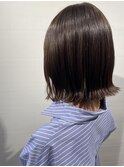 パッっと切りっぱなしボブ  Luna