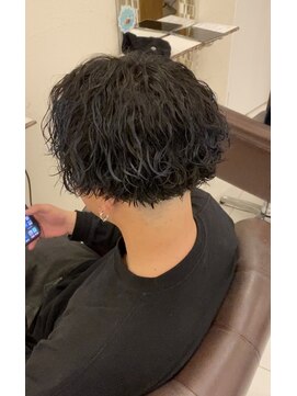 ヘアスピリッツアンクス(Hair Spirit anx) 波巻きスパイラルパーマ