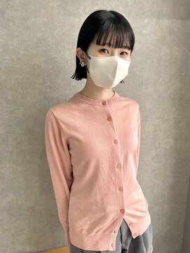 ムード カナザワ(mood kanazawa) 切りっぱなしミニボブ