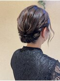 ＊シンプルアップスタイル＊(ヘアセット/ヘアアレンジ/結婚式)