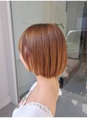 20代30代/イヤリングカラー/ミニボブ/ショートボブ