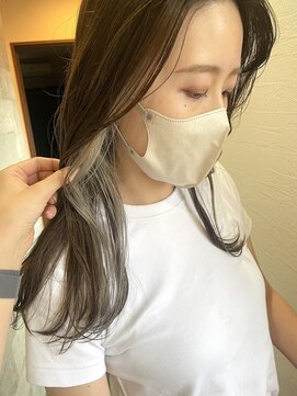 ミルヘアデザイン(mil hair design) インナーカラーケアブリーチイヤリングカラーハイライトレイヤー