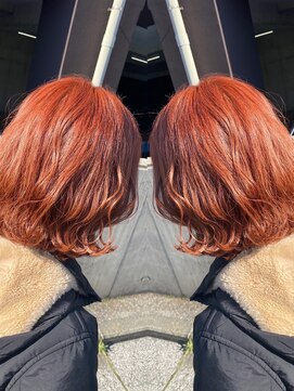 アフェクト 上大岡(affect) 前髪/マチルダボブ/ピンクベージュ/インナーグレージュ/上大岡