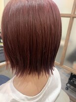 ロミバイリー(Romi by Lyee)&nbsp;ワインレッド×外ハネ