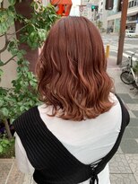 ボアップ(boappu)&nbsp;#オレンジカラー#髪質改善トリートメント#秋カラー